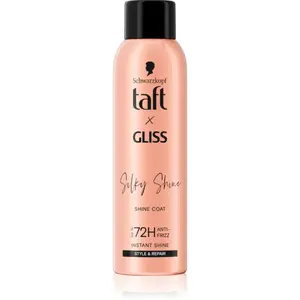 Schwarzkopf Taft x Gliss sprej pre lesk na vlasy Silky Shine 150 ml
