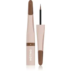 Notino Serum-Infused Lifeproof Eyebrow Liner tekuté linky na obočie so sérom 02 Dark Blonde 2.8 ml