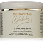 Medavita Blondie All Blondes posilujúca maska pre farbené vlasy 500 ml