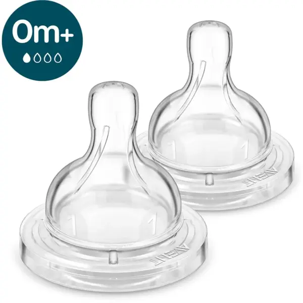 Philips Avent Anti-colic SCY761/02 cumlík na fľašu anti-colic 0 m+ 2 ks