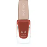 Notino Gel Effect Nail Polish lak na nechty s gélovým efektom 434 Burnt Bronze 10 ml