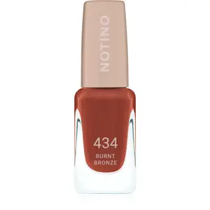 Notino Gel Effect Nail Polish lak na nechty s gélovým efektom 434 Burnt Bronze 10 ml