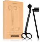 Paddywax Accesories Wick Trimmer & Candle Snuffer - Matte Black darčeková sada