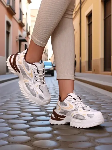 Resti Women's patent sneakers Leysi