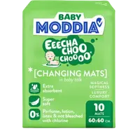 MODDIA BABY Prebaľovacie podložky 60×60 cm, 10 ks