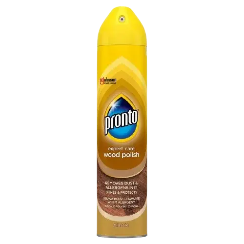 PRONTO Expert Care Wood Polish, Proti prachu, Classic 250 ml