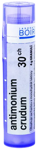 BOIRON Antimonium Crudum CH30 granule 4 g