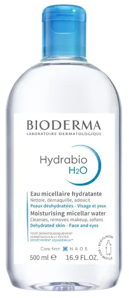 BIODERMA Hydrabio H2O Micelárna voda pre dehydratovanú pleť 500 ml
