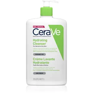 CeraVe Cleansers Hydrating Cleanser čistiaca emulzia s hydratačným účinkom 1000 ml