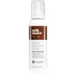 milk_shake® Colour Whipped Cream tónovacia pena pre všetky typy vlasov Warm Brunette 100 ml