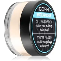 GOSH COPENHAGEN Waterproof Setting Powder vodeodolný fixačný púder odtieň 001 Transparent 7 g