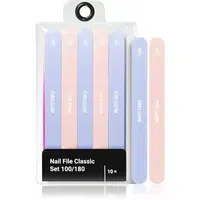 Notino Nail File Classic Set 100/180 sada pilníkov