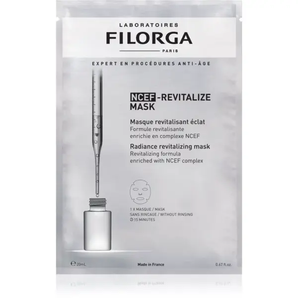 FILORGA NCEF -REVITALIZE SHEET MASK revitalizačná maska pre rozjasnenie pleti 20 ml