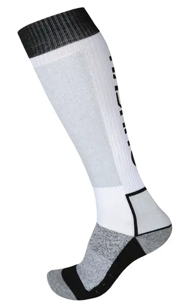 Husky  Snow Wool biela/čierna, M(36-40) Ponožky