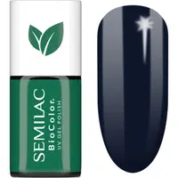 Semilac UV Hybrid BioColor gélový lak na nechty s použitím UV/LED lampy odtieň 725 Dark Berry 7 ml