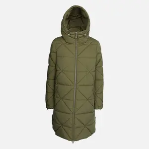 Khaki women's parka Geox Allenie - Women's