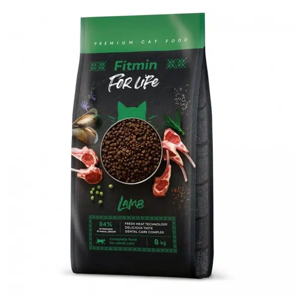 Fitmin Cat For Life Adult Lamb 8 kg | Granule pre mačky