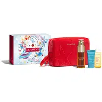 Clarins Double Serum Light Collection darčeková sada pre hydratáciu a vypnutie pokožky