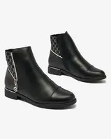 Resti Black women's boots a'la sztyblety Orlaa