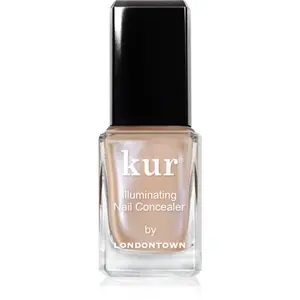 LONDONTOWN Kur Illuminating Nail Concealer rozjasňujúci lak na nechty odtieň Bare 12 ml