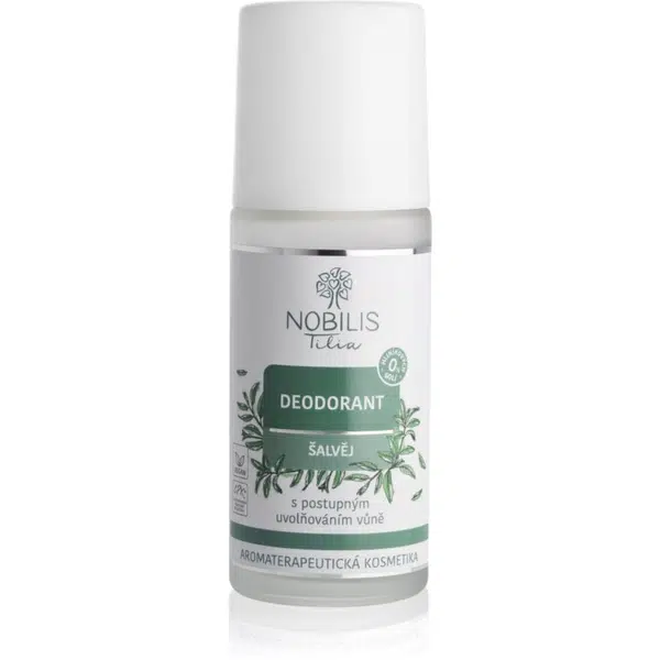 Nobilis Tilia Deodorant Šalvěj osviežujúci deodorant roll-on 50 ml