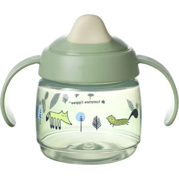 Tommee Tippee Superstar 4m+ netečúci hrnček Green 190 ml