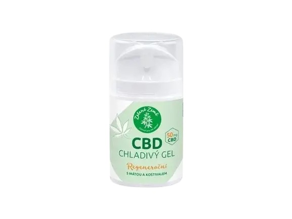 ZELENÁ ZEMĚ CBD chladivý gel 50 g