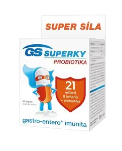 GS Superky probiotiká 60 kapsúl