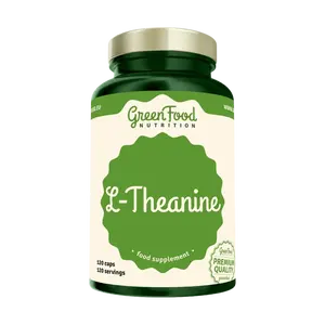 GREENFOOD NUTRITION L-Theanine 120 kapslí