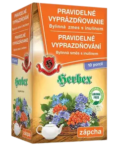HERBEX Pravidelné vyprazdňování s inulinem 140 g