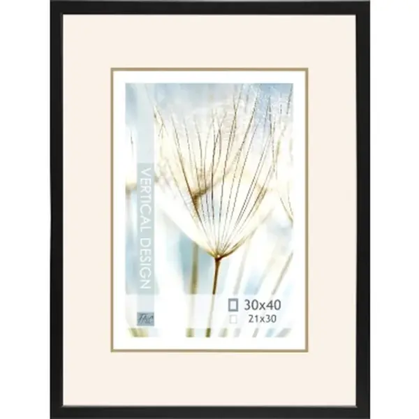 Fotorámeček Giulia 30x40 cm, černý