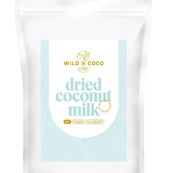 WILD & COCO Sušené kokosové mléko BIO 300 g