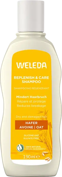 WELEDA Ovesný regenerační šampón pro suché a poškozené vlasy 190 ml
