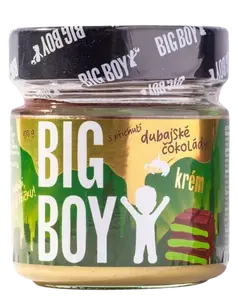 BIG BOY ® Pistáciový krém s příchutí dubajské čokolády 170 g