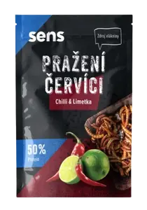 SENS Pražení červíci - Chilli & Limetka 12 g