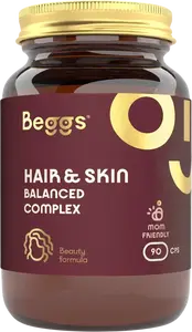 BEGGS Balanced hair&skin Complex 90 kapslí