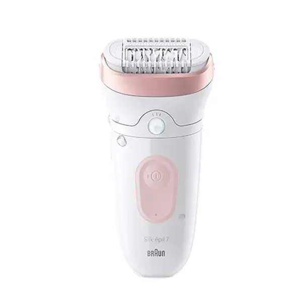 BRAUN Silk·épil 7, Epilátor 7-000, Bílý/Růžový