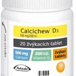 CALCICHEW D3, 500mg/200IU 20 tablet
