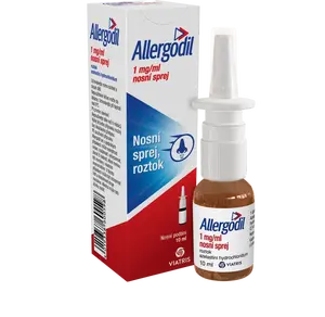 ALLERGODIL 1 mg/ml nosní sprej 10 ml