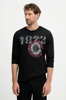 Bavlněné tričko s dlouhým rukávem Aeronautica Militare