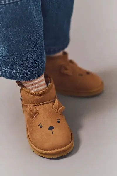 Zimní boty Liewood Alban Bear Shoes hnědá barva, LW20236