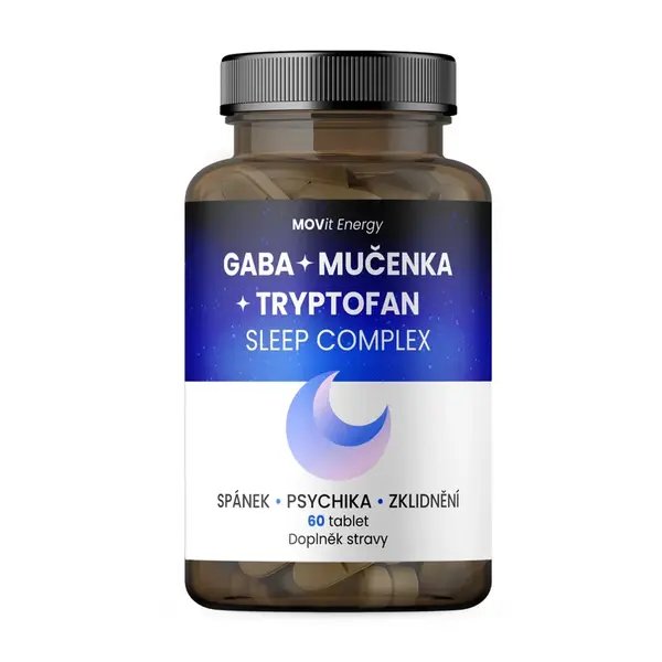 MOVit Energy Sleep Complex GABA + Tryptofan + Mučenka 60 tablet