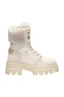 Nízké kozačky Bogner SAPPORO 3 dámské, béžová barva, na platformě, zateplené, 22542913