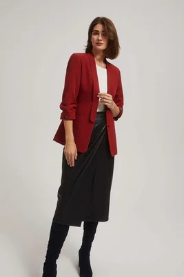 Marisse Jacket With Gathered Sleeves