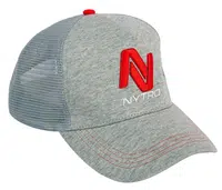 Nytro kšiltovka trucker cap light marl grey