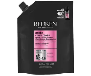 Rozjasňující šampon pro barvené vlasy Redken Acidic Color Gloss Gentle Color Shampoo - 500 ml, náhradní náplň + dárek zdarma