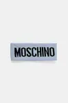 Vlněná čelenka Moschino černá barva, M2355 65235