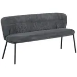 Stylife SEDACÍ LAVICE, antracitová, černá