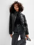 GAP Prošívaná bunda z umělé kůže - Dámské