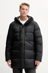 Péřová bunda Jack Wolfskin ICY HILL černá barva, zimní, A65049